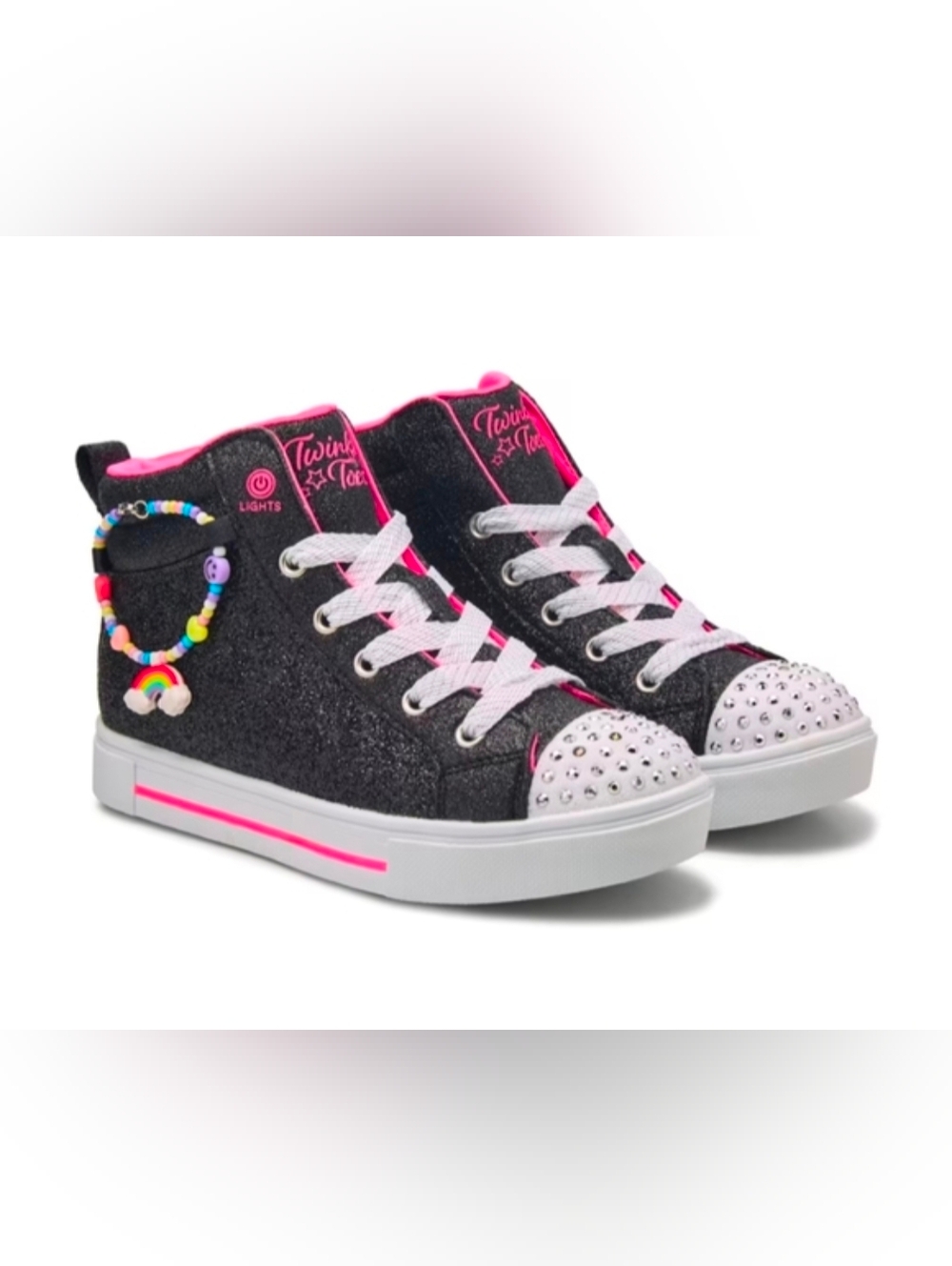 Girls size 12 Twinkle Toes Charm Bestie Sneaker-NWT